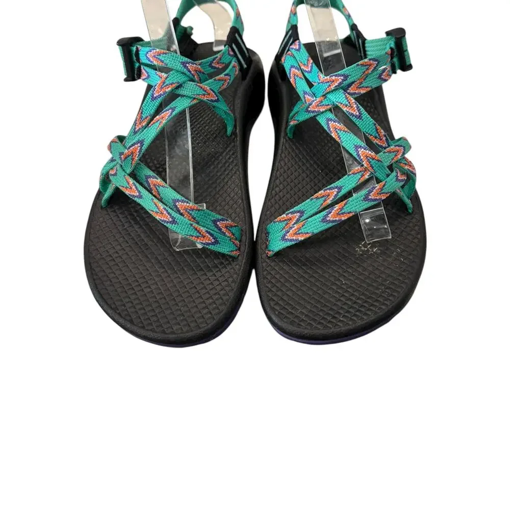Chaco ZX/1 EcoTread Mint Leaf Green Sport Sandals J180090 Kids Size 6